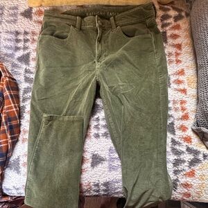 AE stretch corduroy leggings